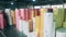 Storage space of a paper-manufacturing factory with paper rolls