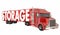 Storage Truck Hauler Container Storing Property Transportation 3