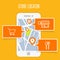 Store locator tracker app and mobile navigation