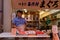 Store on the street in the Tsukiji Market