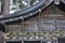 Storehouse facade with famous Monkeys carving from Toshogu Shrine Temple in Nikko National Park of Japan