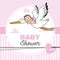 stork flying baby pictures