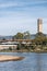 Storke Bell Tower and desing museum at UC Santa Barbara, Goleta, California