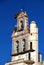 Storks nesting on bell tower, Ecija, Spain.