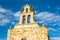 Storks nesting on a church in Zamora, Spain