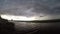 Storm with arcus cloud passes by