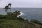 The storm blew Laem Phrom Thep in andaman sea at Phuket, Thailand.