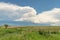 Storm Cloud Formation over Great Plains