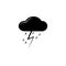 storm cloud icon. Element of weather icon. Premium quality graphic design. Signs and symbols collection icon for websites, web des