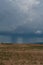 Storm cloud Spain plain rain