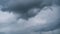 Storm Clouds are Moving in Sky, Timelapse.