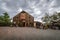 Storm clouds over the ghost town of Nelson.