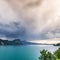 Storm clouds over Lake Lucerne