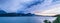 Storm clouds over Lake Lucerne