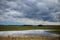 Storm clouds over the prairies