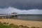 Storm Clouds over Redcliffe Jetty