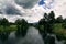 Storm Clouds Over The River