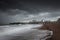 Storm clouds over south parade pier, Southsea