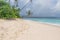 Storm clouds: rain approaching Nuusafee Island off the coast of