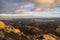 Storm Clouds Rolling in the San Fernanado Valley area of Los Angeles California