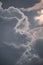 Storm Clouds in rural india