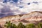 Storm Clouds Sandstone Mountain Capitol Reef National Park Utah