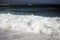 Storm on the coast of Thassos at Tripiti beach