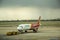 Storm coming at Ho Chi Minh airport