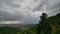 Storm coming over Bergamo