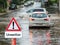 Storm on German roads in german