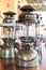 Storm lantern or paraffin lamp or hurricane lamp