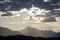 Storm moves over Cashmere Mountain in the Cascade Mountains, Washington, US