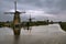 Storm over Kinderdijk