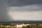 Storm over Siena, Tuscany, Italy