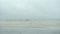 Storm in Pensacola Beach, Florida. Raining on Car Window