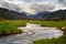 Storm rolling in on Moraine Park in Rocky Mountain National Park