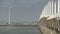 Storm surge barrier in The Netherlands