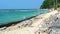 Storm surge damage beach pathway which breakwater can only slow down erosion only