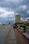 Storm Threat over the Virginia Beach Boardwalk