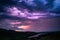 Storm with thunderbolts,, Brecon Beacons National Park, Wales