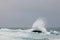 Storm waves breaking at Tsitsikamma National Park