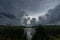 A stormy August afternoon over Busse Woods