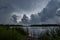 A stormy August afternoon over Busse Woods