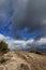 Stormy cloud in Corbieres, France