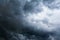 Stormy cloudscape background