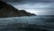 Stormy coast of Halkidiki.