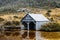 Stormy Cradle Mountain in Tasmania Australia