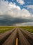 Stormy Highway in the Sandhills