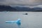 Stormy landscape at Jokulsarlon - the most famous glacier lagoon from Iceland.