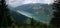 Stormy light on the Walensee, shot from Flumserberg